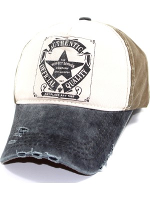 Pyz Moda Eskitme Authentic Retro Beyzbol Cap Şapka
