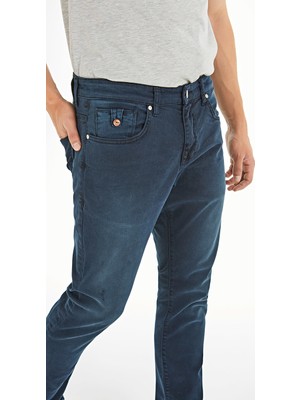 LTB Erkek Joshua Navy Spray Wash Pantolon