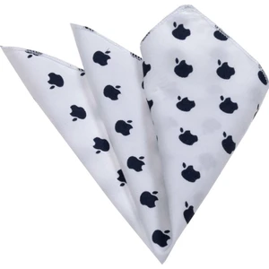 Exve Exclusive Beyaz Elma Dese Yaka Cep Mendili