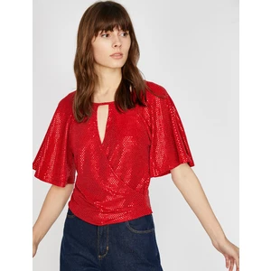 Pul Detaylı Bluz