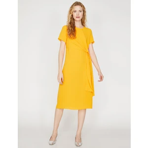 Kadın Beli Bağlamalı Elbise