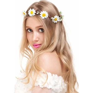 Papatya  Gelin Çiçek Taç