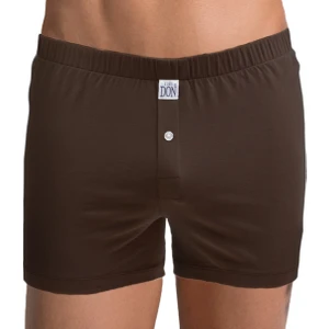 The DON Koyu Kahve Jersey Penye/Örme Erkek Boxer