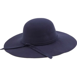 Bay Şapkacı Kadın Geniş Kenar Fötr