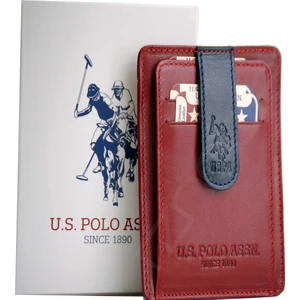 U.S. Polo Assn. Erkek Kartlık  Bordo  8447