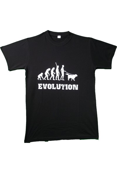 Maddog Unisex Evolution Bisiklet Yaka Tshirt