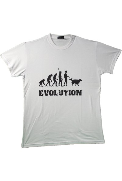 Maddog Unisex Evolution Bisiklet Yaka Tshirt