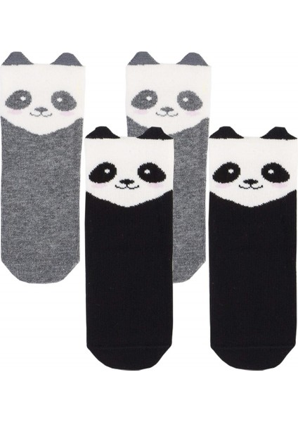 Joyful Panda Baby Çorap 2Pck
