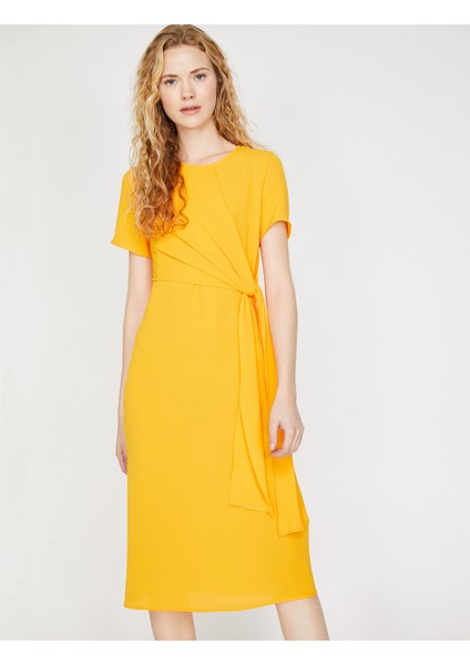 Kadın Beli Bağlamalı Elbise fiyatları