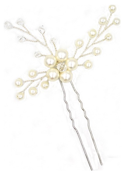 İncili Gelin Saç Tacı Saç İğnesi Saç İnci Kristal Toka modelleri