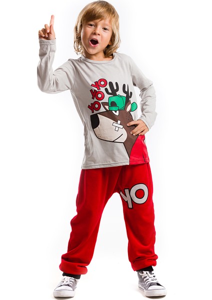 Yo Yo Yo Kadife Pantolon Takım