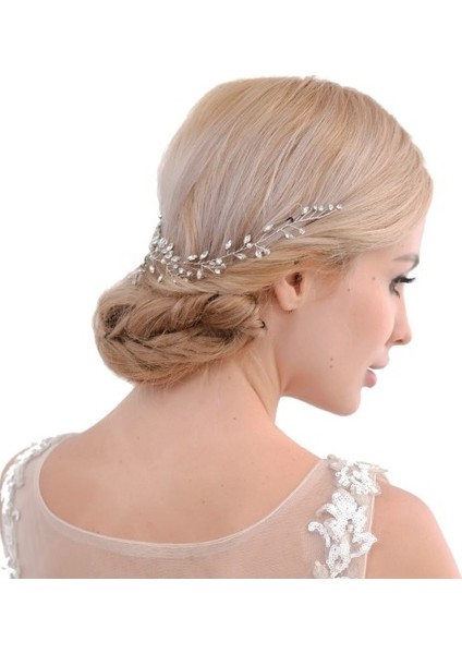 Kristal Gelin Saç Başlık