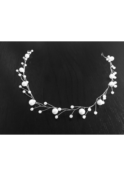 Gelin İnci Saç Tacı Gelin Saç Aksesuarı İnci fiyatları