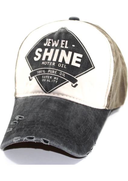 Pyz Moda Laslusa Jewel Shine Beyzbol Cap Şapka