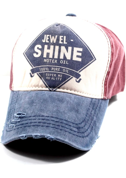 Pyz Moda Laslusa Jewel Shine Beyzbol Cap Şapka