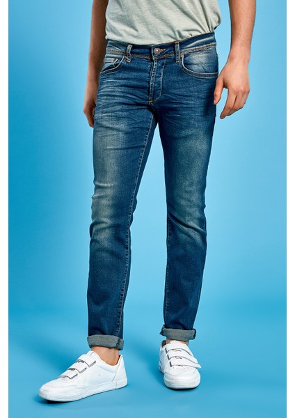 Erkek Enrico Verdant Wash Pantolon