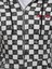 Hooded Checkered Sweatshirt Black 2746 5
