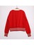 Kız Çocuk Sweatshirt Black Varak Baskılı - Kırmızı - 14 Yaş - 164Cm Boy 2
