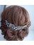 Gelin Arka Saç Aksesuarı Kristal Taç 2
