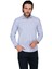 Ekose 3258 Uzun Kol Slim Fit Gömlek-Açık Mavi 1