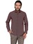 Pplin Lcra Emprm 113 Uzun Kol Slim Fit Gömlek-Bordo 1