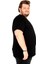 T-Shirt Super Bisiklet Yaka 18149 Siyah 2