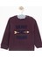 Erkek Bebek Sweatshirt Bordo (9 - 24 Ay) 1