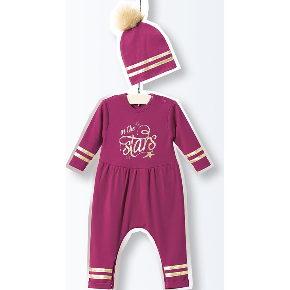 Wogi Kız Bebek Tulum Şapka 2li Takım 315 Ay 5196 Fiyatı