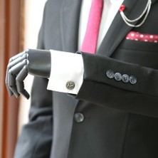 CoolMenClub Geçmeli Kol Düğmesi