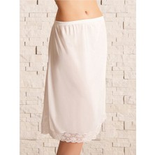 Anıl 0611 Kadın Dantelli Detaylı Boyu Jüpon