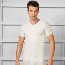 Goldenbay 2552 Erkek V Yaka Kollu Üst Termal Sıcak Tutan İçlik