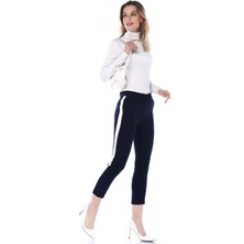 Sense 19011 Yanı Şeritli Bilekte Kalem Pantolon