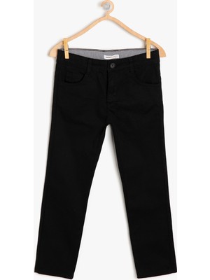 Koton Erkek Çocuk Cep Detaylı Pantolon