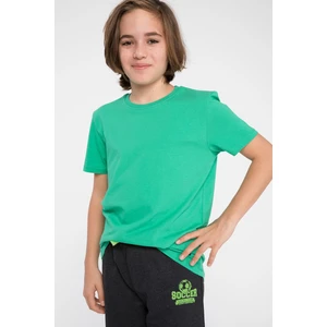 Defacto Erkek Çocuk Basic Kısa Kollu T-Shirt