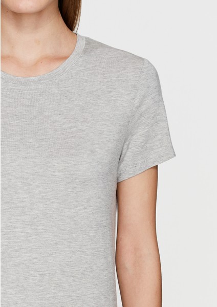 Kadın Gri Basic Tişört 167713-28387 indirimleri