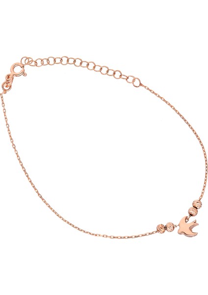 Dt0534 Gümüş Anka Kuşu Halhal