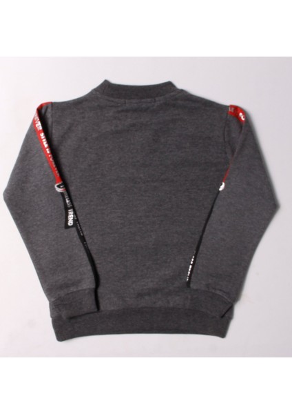 Kız Çocuk Sweatshirt Kollari Şeritli Pullu Fashion Nakış fiyatları