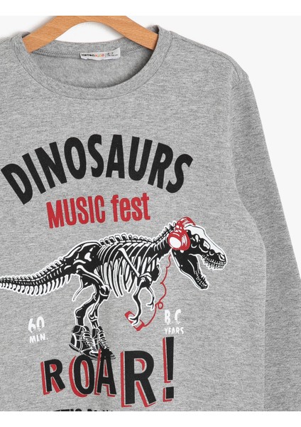 Erkek Çocuk Yazılı Baskılı Sweatshirt modelleri