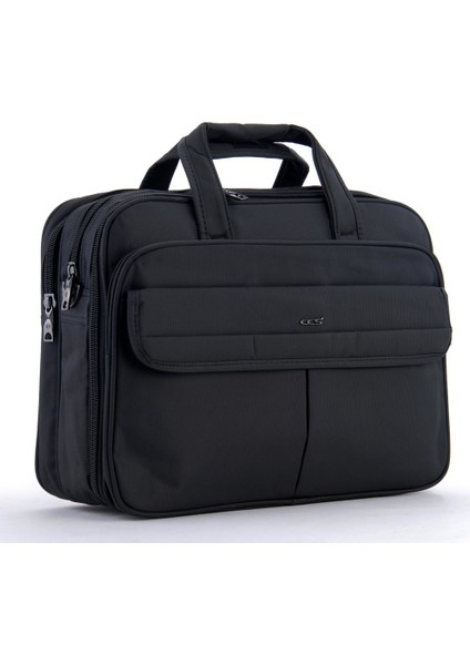 71242 Omuz Askılı Evrak Çantası Siyah