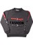 Kız Çocuk Sweatshirt Kollari Şeritli Pullu Fashion Nakış 1