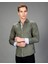 Slim Fit Spor Haki Erkek Gömlek 1