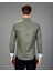 Slim Fit Spor Haki Erkek Gömlek 3