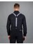 Slim Fit Armürlü Kravatlık, Siyah Erkek Gömlek 3
