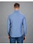 Slim Fit Spor Mavi Erkek Gömlek 3