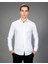 Süper Slim Fit Beyaz Erkek Gömlek 1