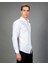 Süper Slim Fit Beyaz Erkek Gömlek 2