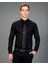 Süper Slim Fit Siyah Erkek Gömlek 1