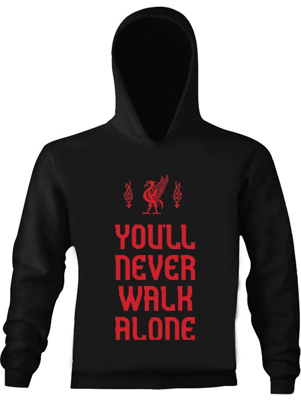 Art T-Shirt Liverpool Fan Çocuk Kapüşonlu Sweatshirt