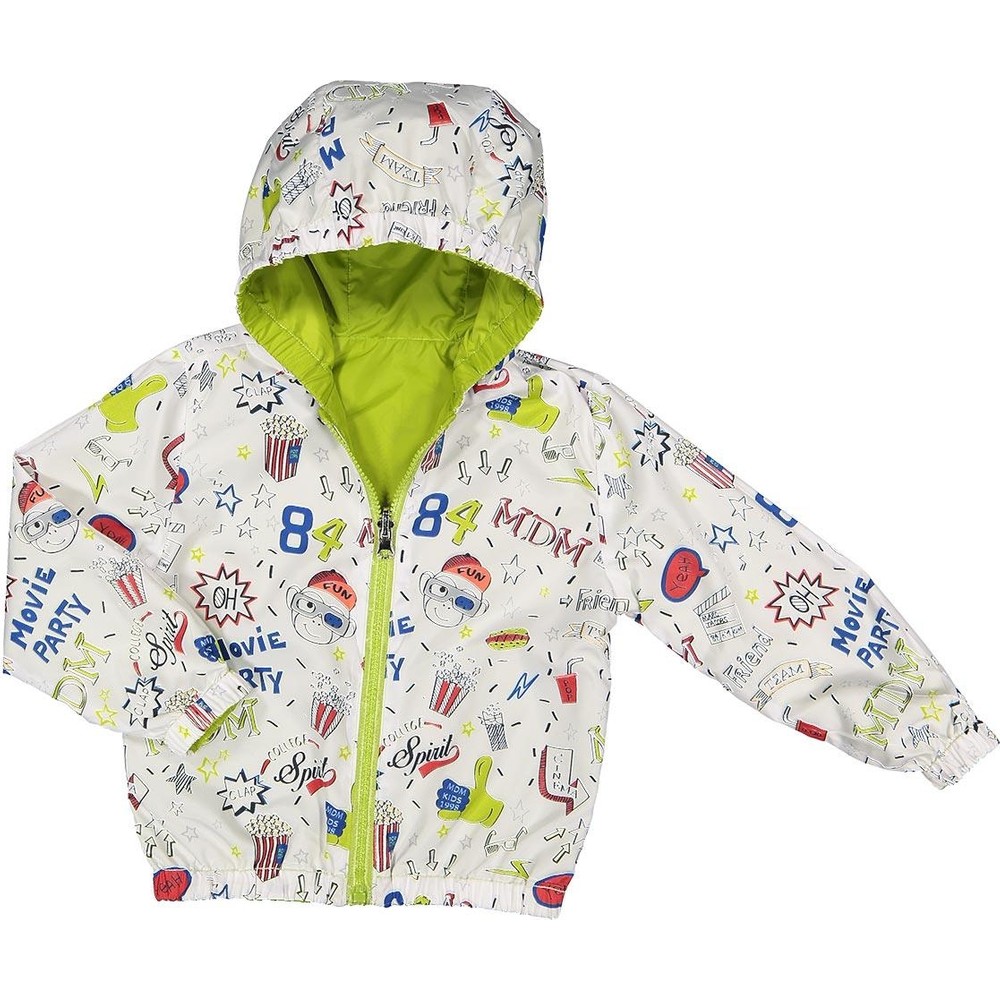 Midimod Erkek Çocuk Yağmurluk Mont Trençkot 25 Yaş Yeşil