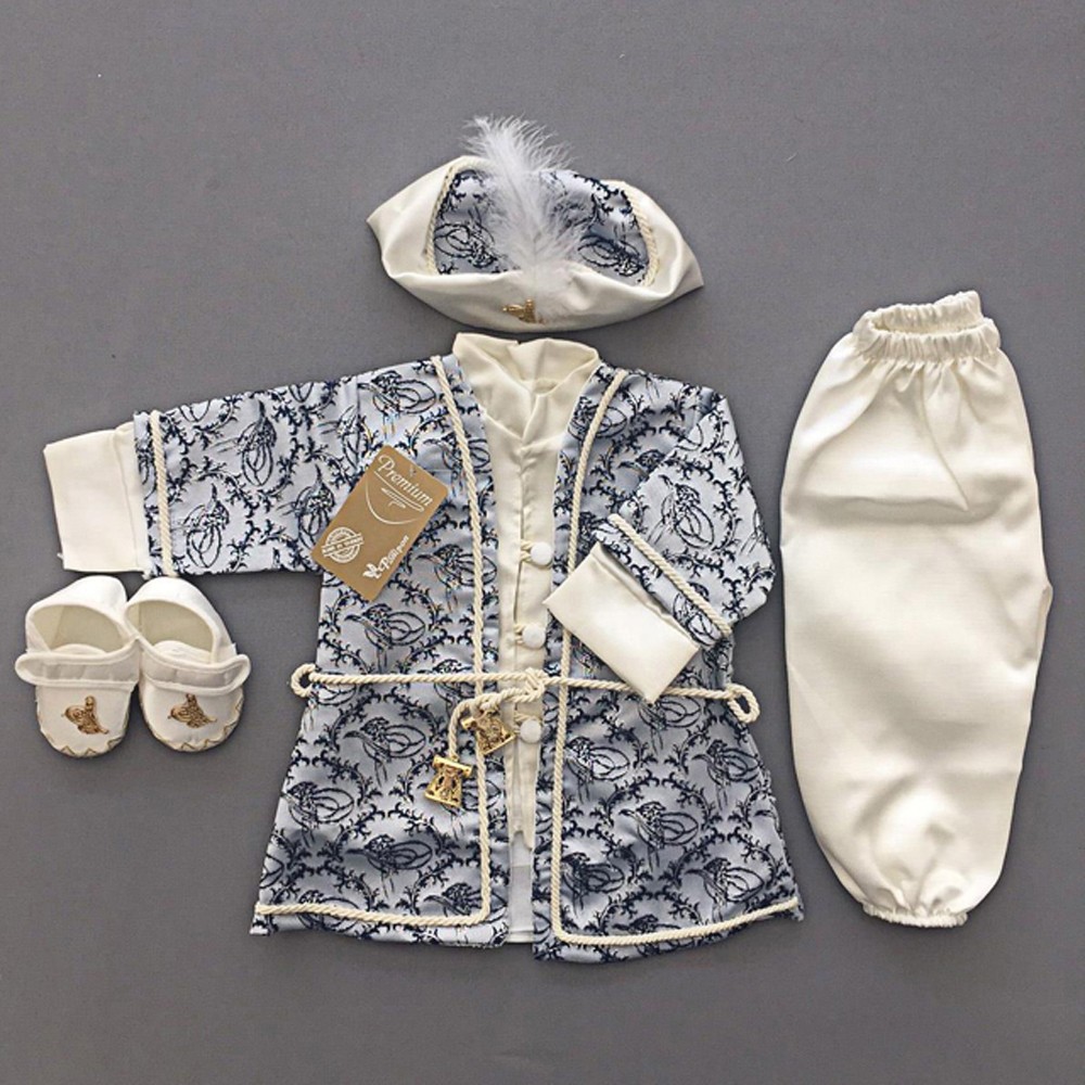 Ponpon Baby Erkek Bebek Şehzade Mevlüt Takımı Yenidoğan